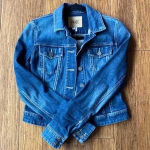 Paige denim jean jacket, XS